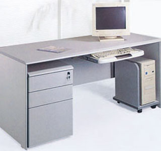 板式电脑桌――014